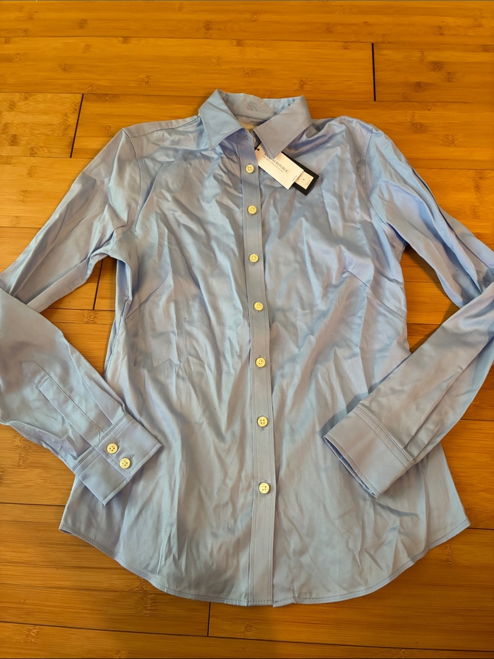 Banana Republic Light Blue Men's Dress Shirt